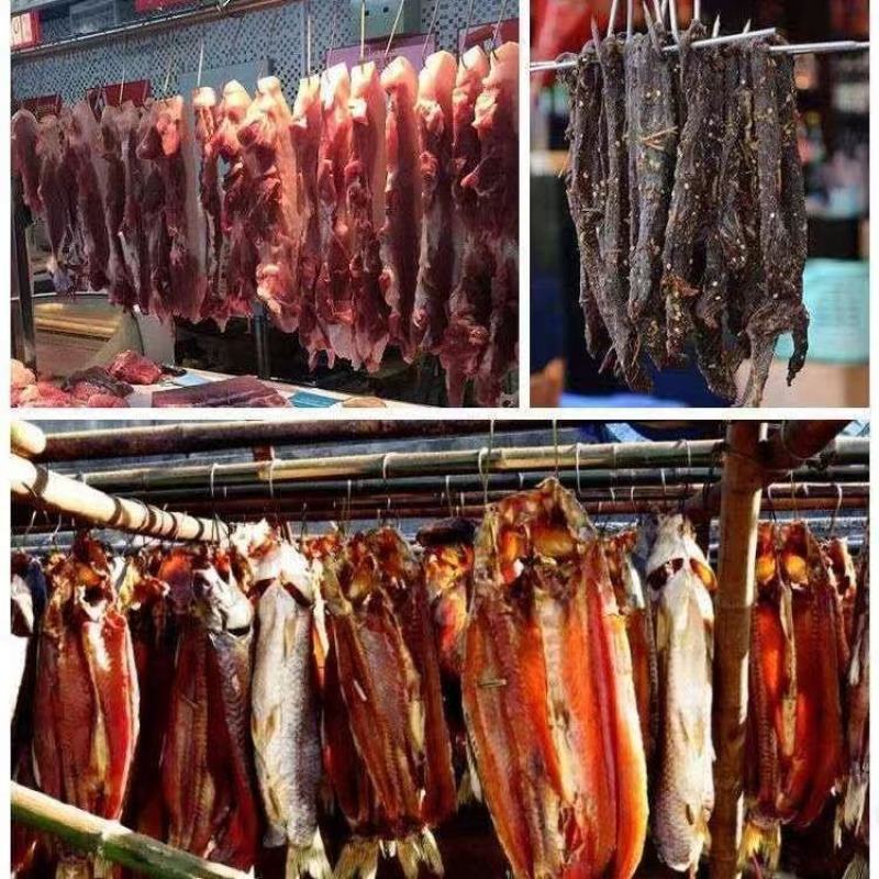 加粗S型晒腊肉挂钩实心大号不锈钢挂猪肉香肠烤鸭勾挂肉S钩