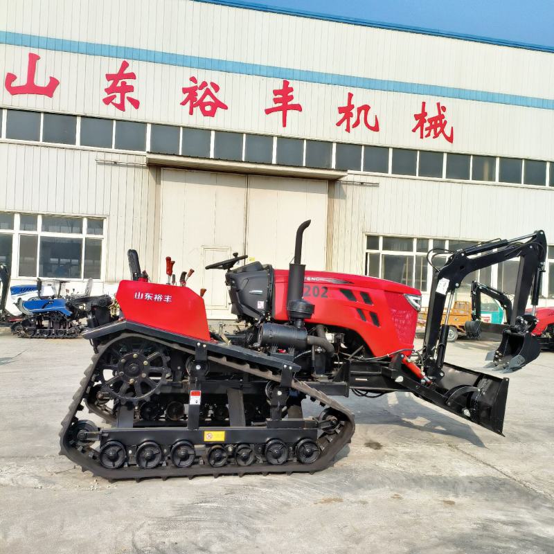 履带拖拉机挖机一体机120马力大马力四缸乘坐款微挖