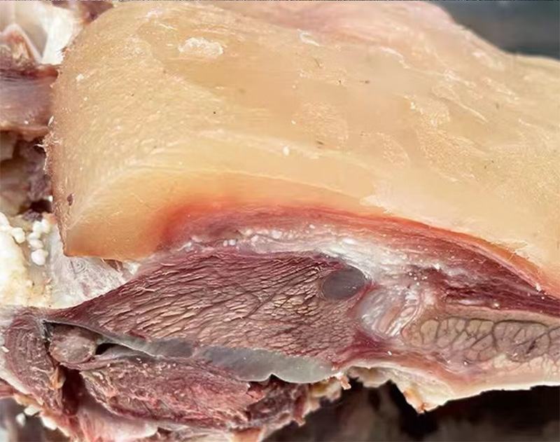 全熟原味牛头肉半成品去骨带皮牛肉全干牛脸肉速冻