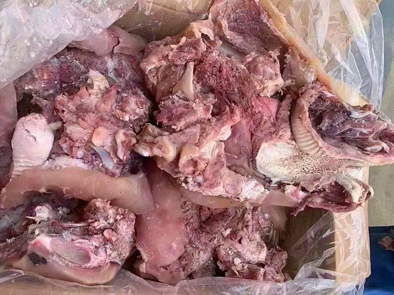 全熟原味牛头肉半成品去骨带皮牛肉全干牛脸肉速冻