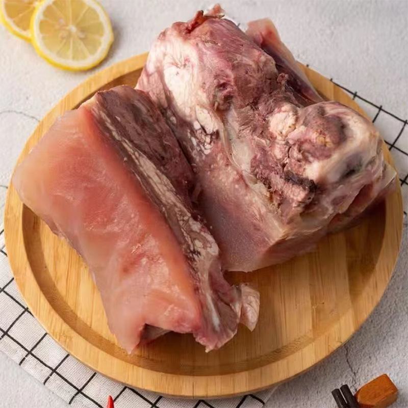 全熟原味牛头肉半成品去骨带皮牛肉全干牛脸肉速冻