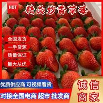 【推荐】精品宁玉草莓大量现货量大从优对接全国商超