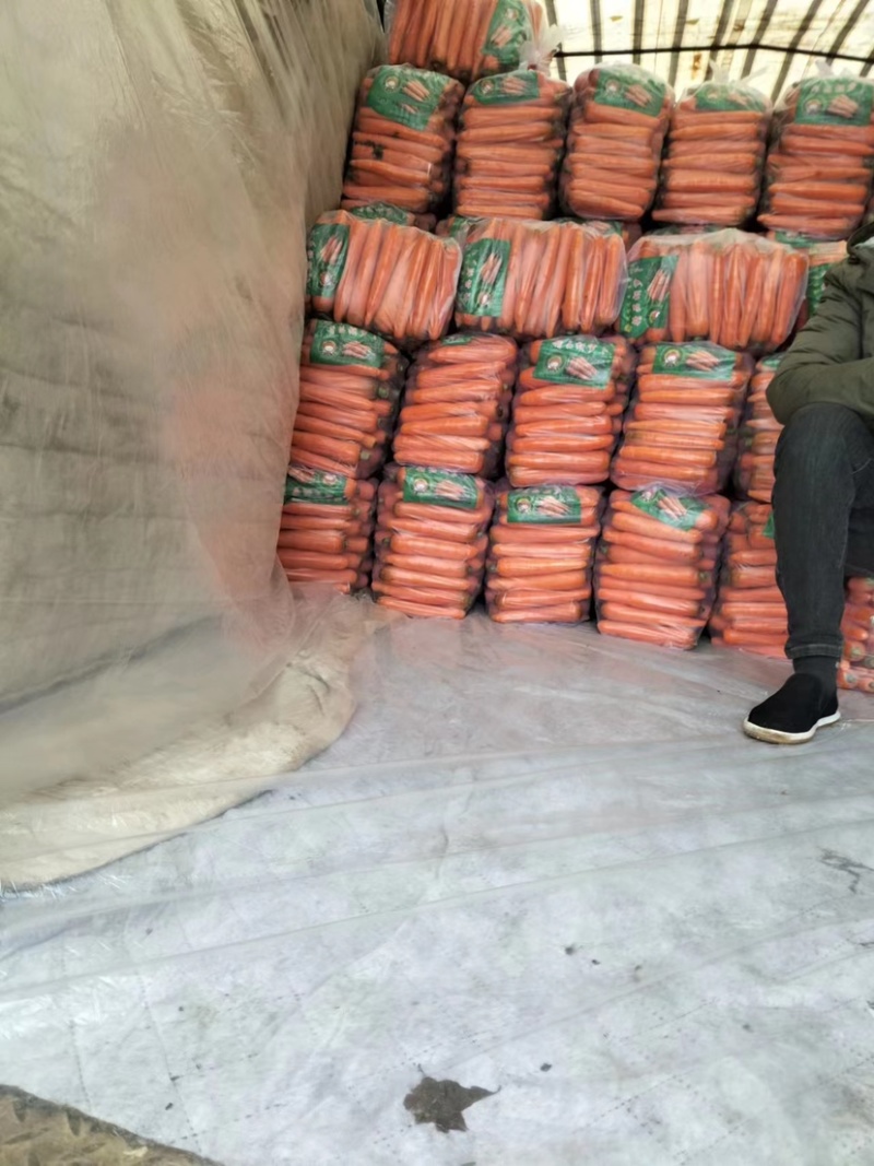 开封胡萝卜水洗胡萝卜按需包装电商商超社区团购