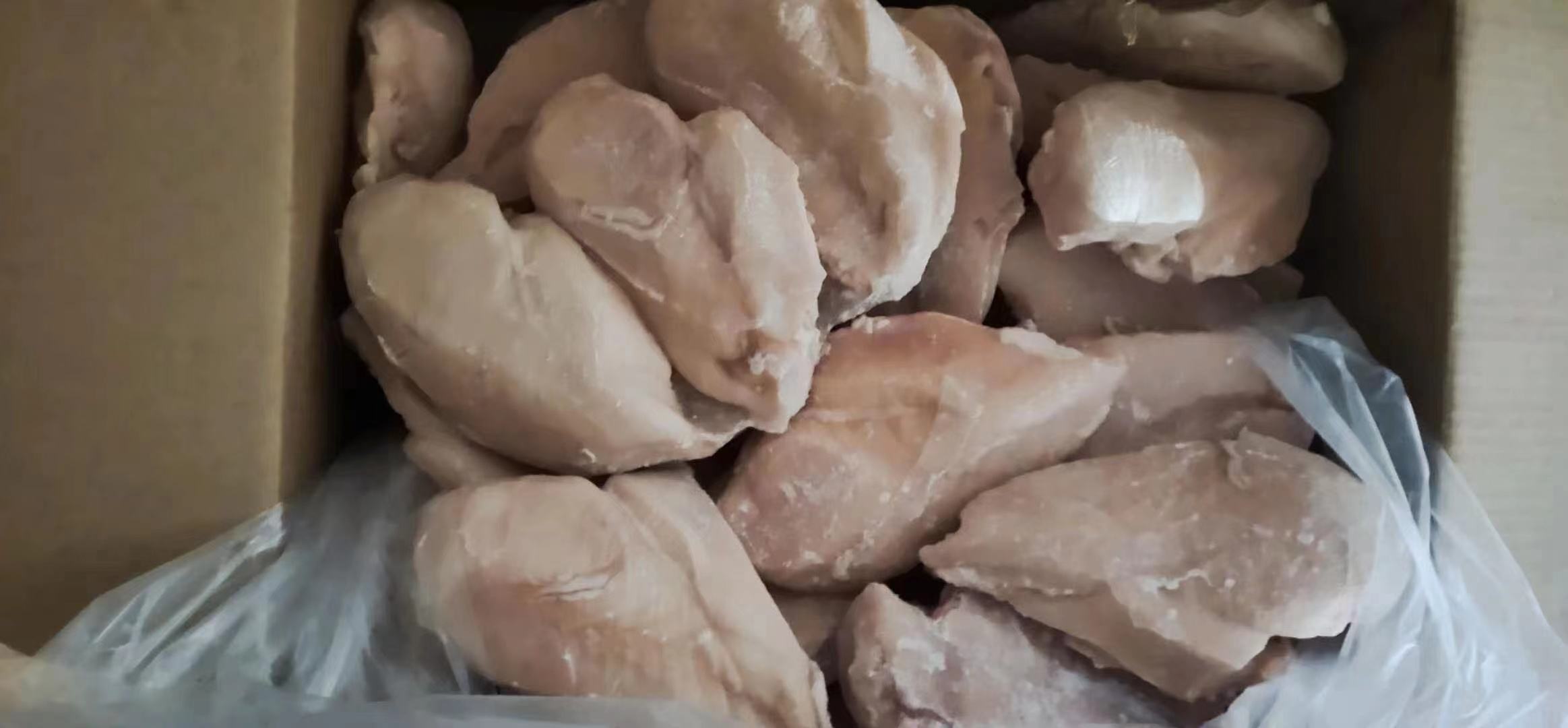布丁模具整齐排列在冰箱冷藏室内,正在凝固定型 火龙果布丁正在冷藏定型