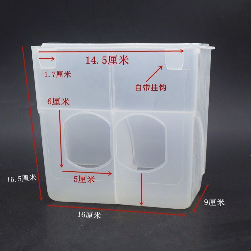鸽子食槽自动喂食器鸽子用品用具信鸽料盒鸽子笼食槽下