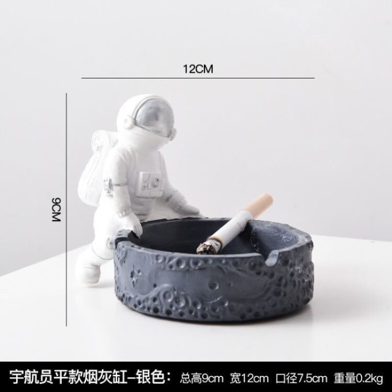 创意个性防飞灰烟灰缸网红客厅灭烟带盖高档新款大号家用防风