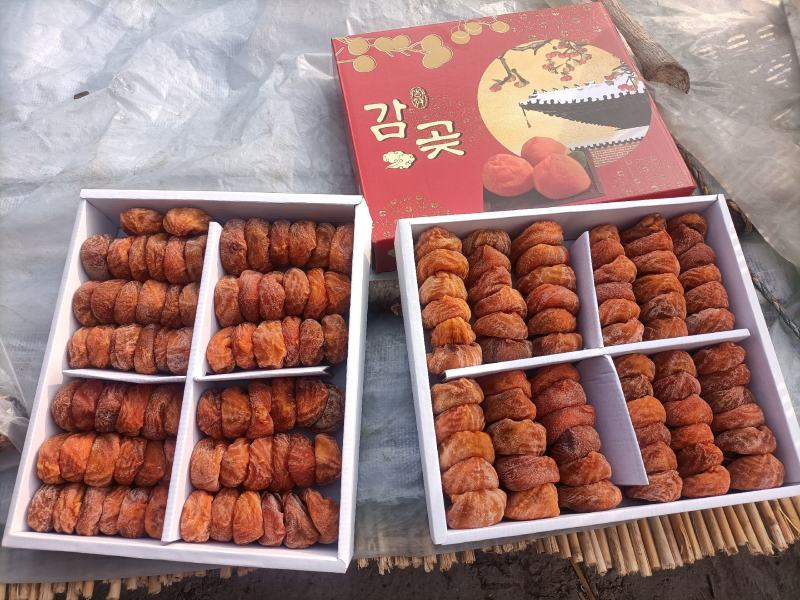 【流心柿饼】山东吊霜柿饼红饼当年新饼大量上市开售价格优势
