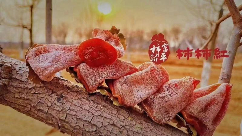 正宗富平柿饼，自产自销