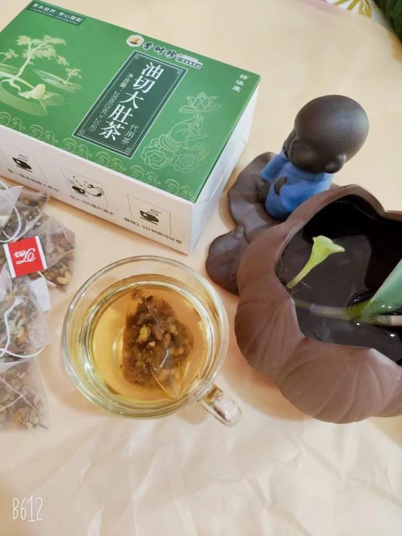 李时珍油切大肚茶甄选原材精心配比草本自然