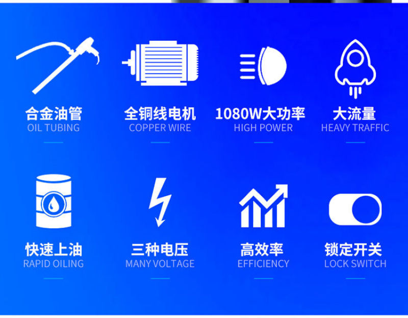 手提式电动抽油泵12V24V220V自吸泵柴油泵抽油器