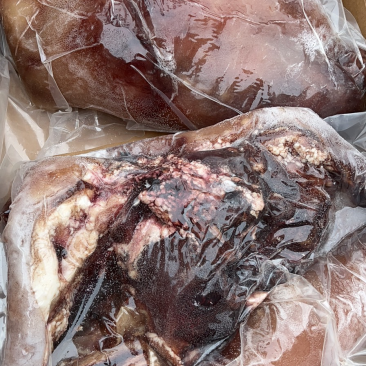 全熟真空牛头肉卤菜预制品冷冻大小块头地摊牛头肉食品批发
