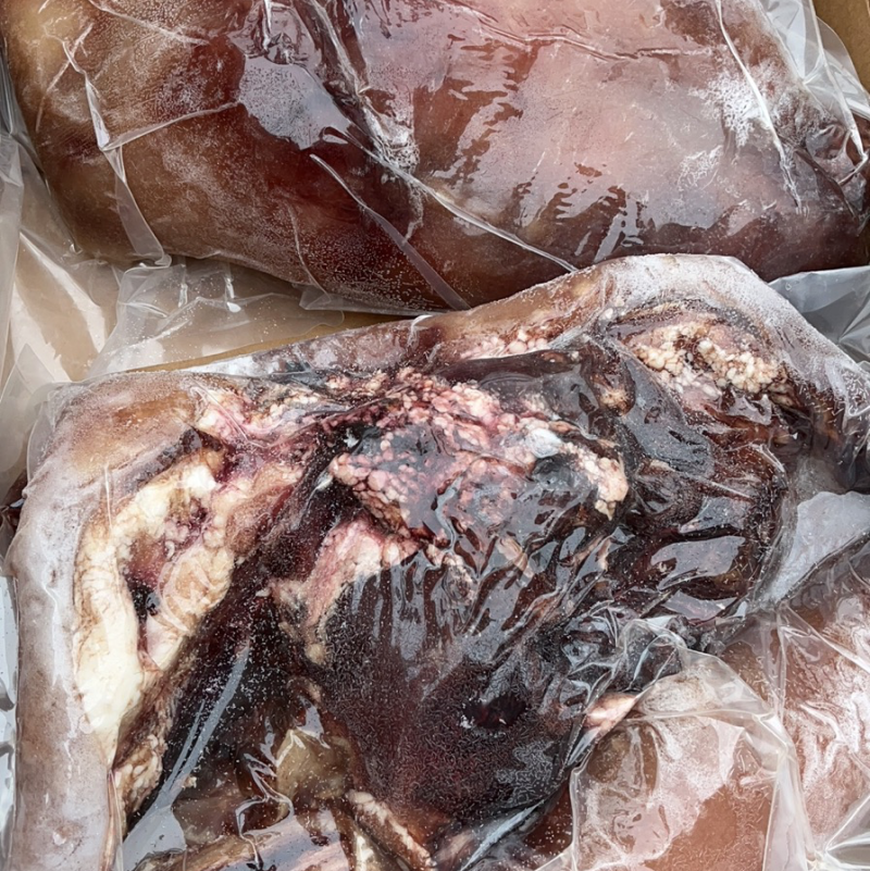 全熟真空牛头肉卤菜预制品冷冻大小块头地摊牛头肉食品批发