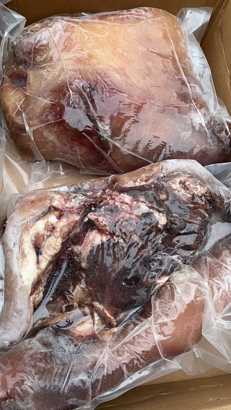 全熟真空牛头肉卤菜预制品冷冻大小块头地摊牛头肉食品批发