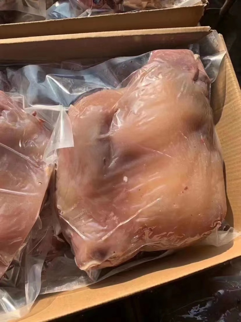 全熟真空牛头肉卤菜预制品冷冻大小块头地摊牛头肉食品批发