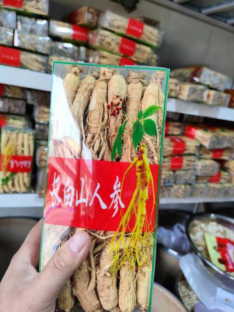 东北长白山精选干人参大量现货供应欢迎选购