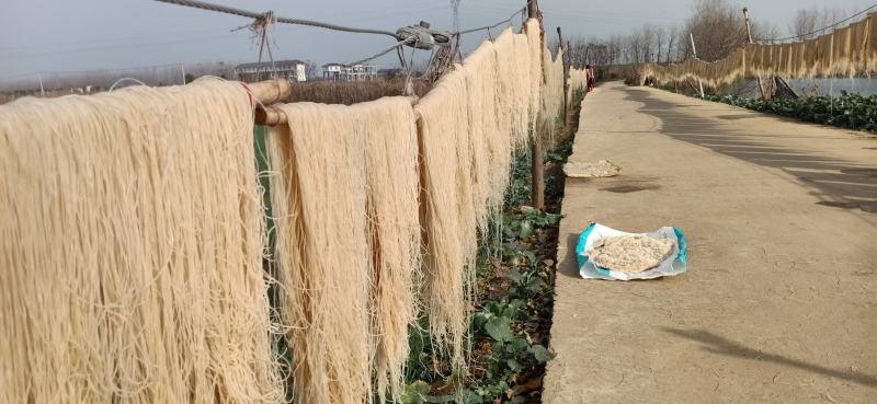 阜阳农家纯手工红薯粉丝，假一赔十，7天无理由退货