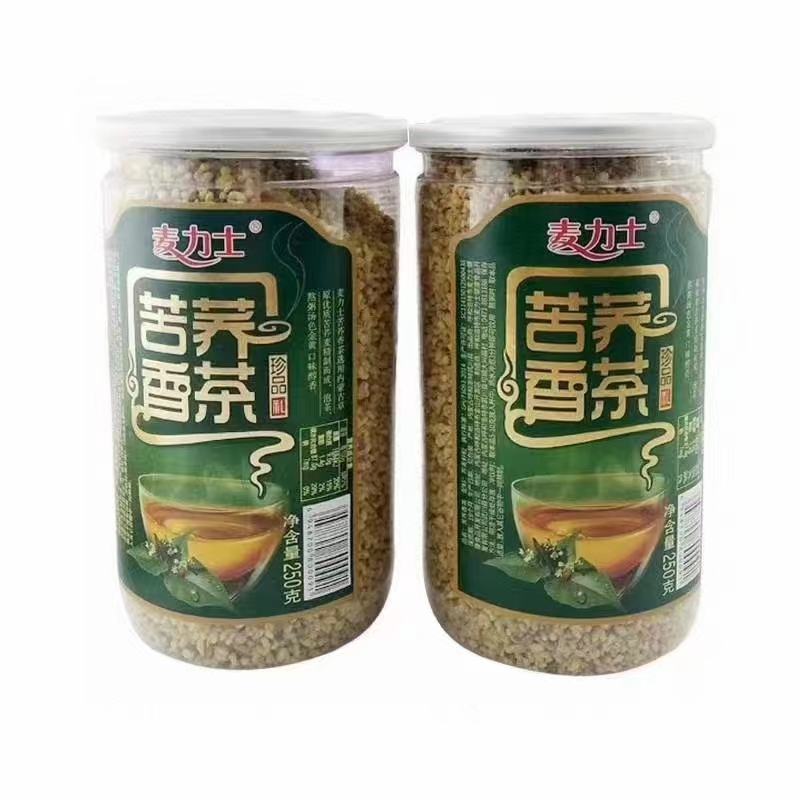 大货批发麦力士苦荞茶淡淡的麦香味儿，喝完还想喝。一手货源