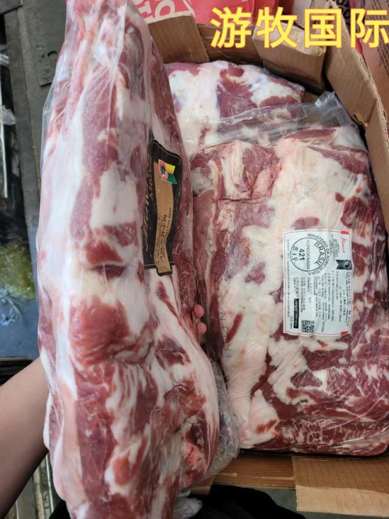 双层后胸，原切牛肉，谷饲胸肉，刨片火锅烤肉
