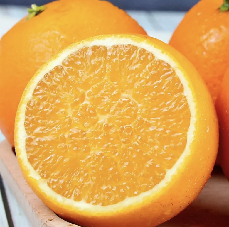 新鲜橙子挑选示意图