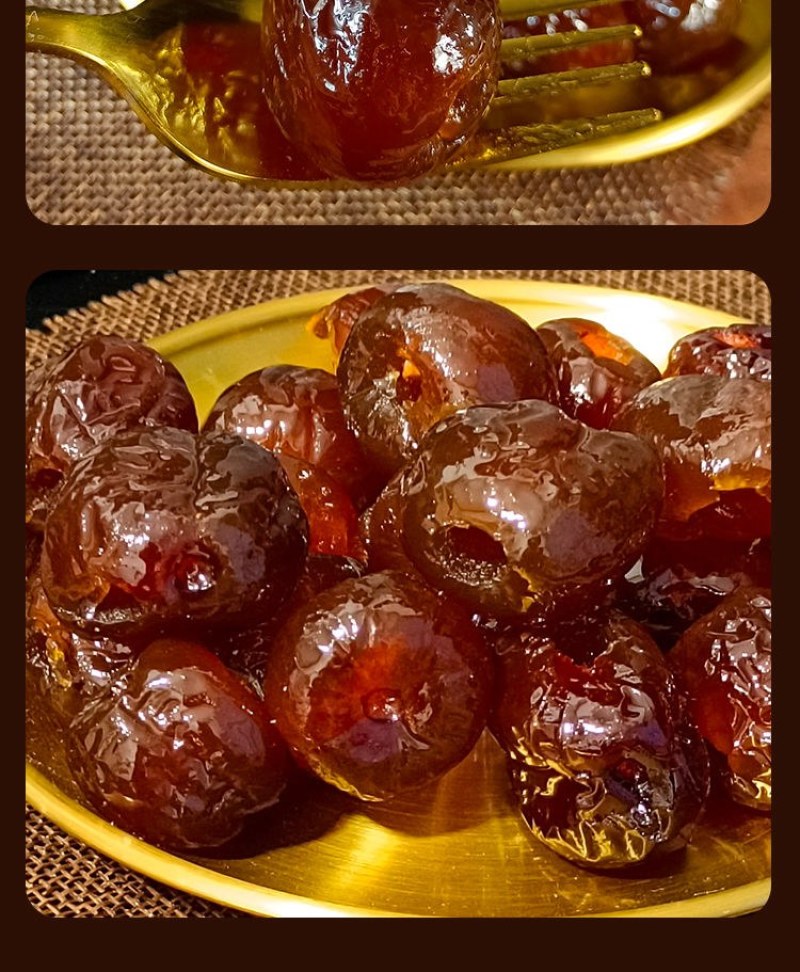 无核金丝蜜枣粽子专用整箱即食无核金丝蜜枣煲汤用大红枣干果