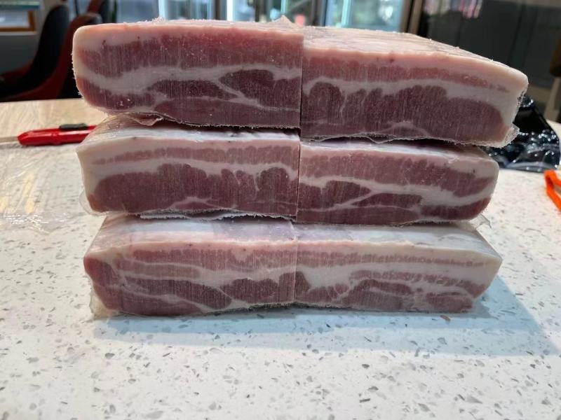 国产进口五花肉，烤肉店专用
