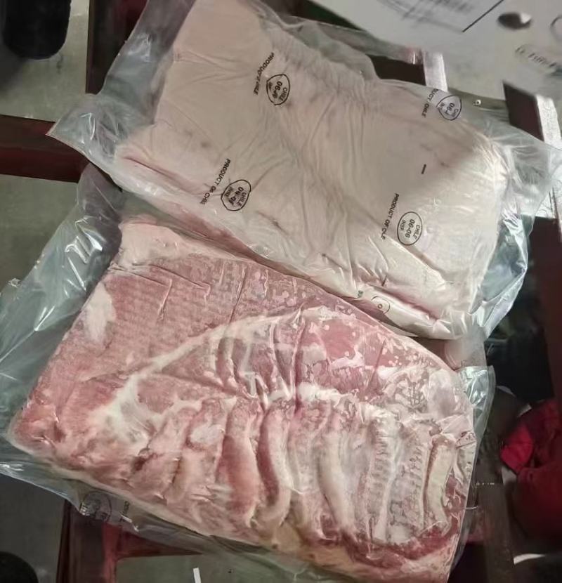 国产进口五花肉，烤肉店专用