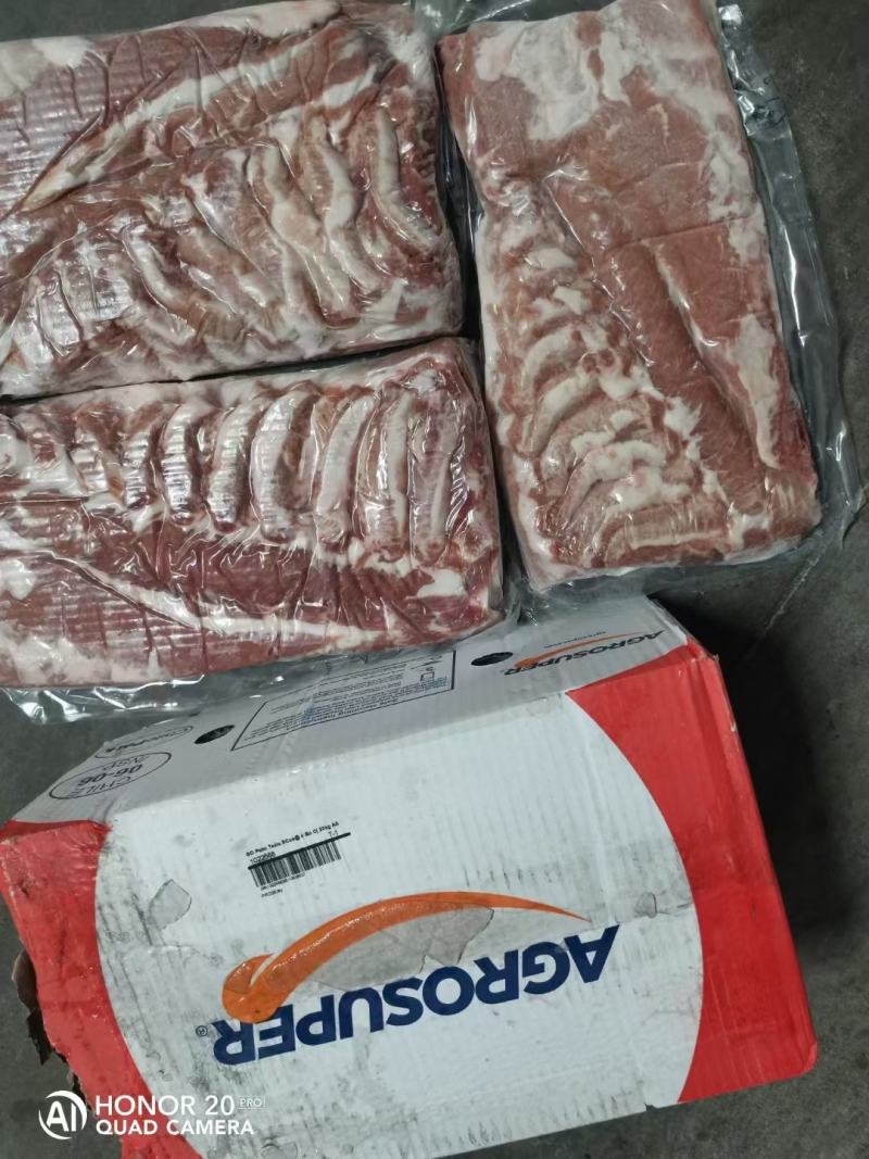 国产进口五花肉，烤肉店专用