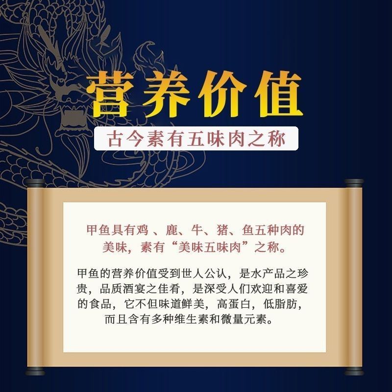安徽麻辣甲鱼有礼盒装