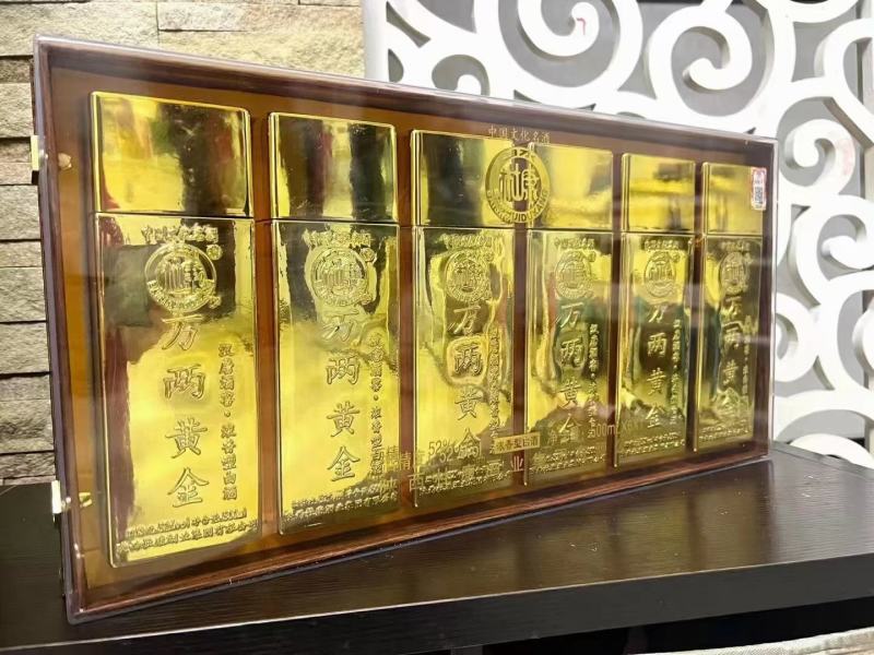 白水杜康52度浓香型白酒汉唐酒窖万两黄金500ml×6