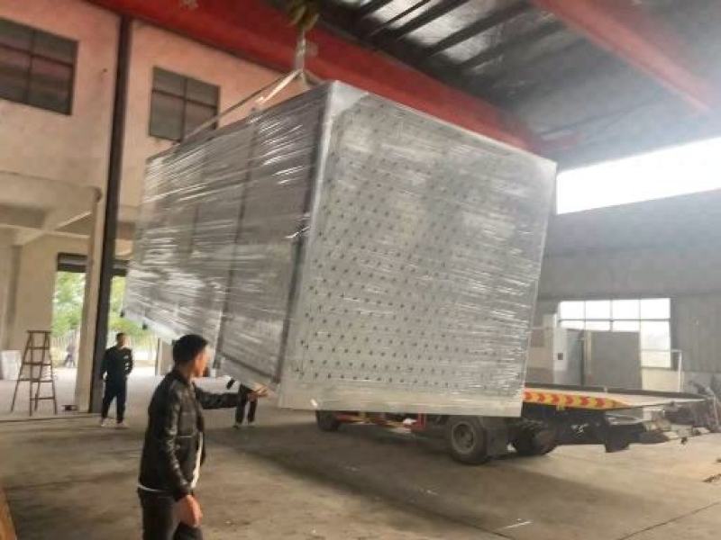 智能空气能热泵食用菌烘干机方便吊装移动转场