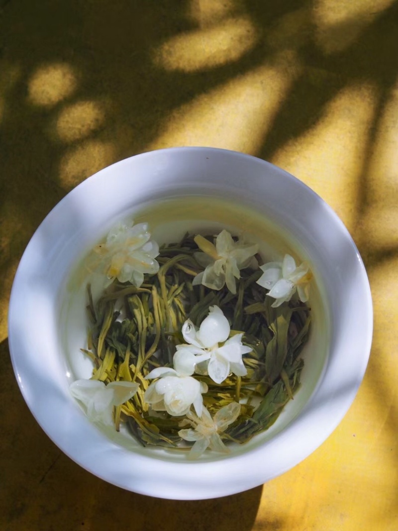 富硒飘雪，茉莉花茶浓香型口粮茶广西横州市产地直发