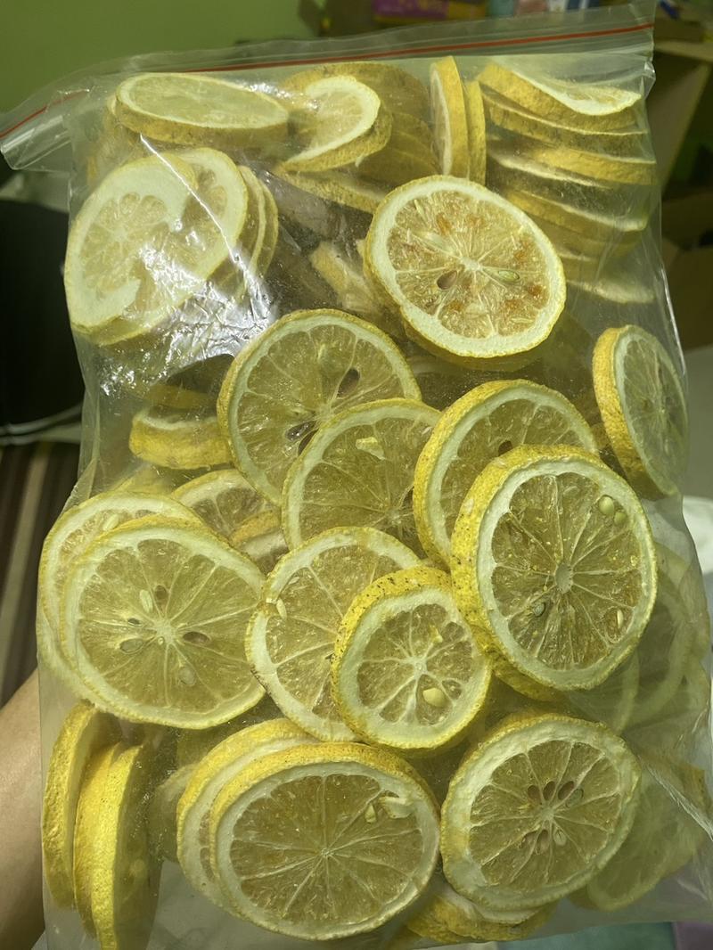 柠檬片FD冻干技术鲜切冻柠檬片香水柠檬
