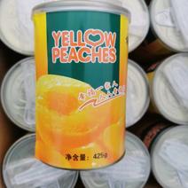 425克大桃新鲜黄桃罐头富含维生素C新鲜日期砀山特产铁罐