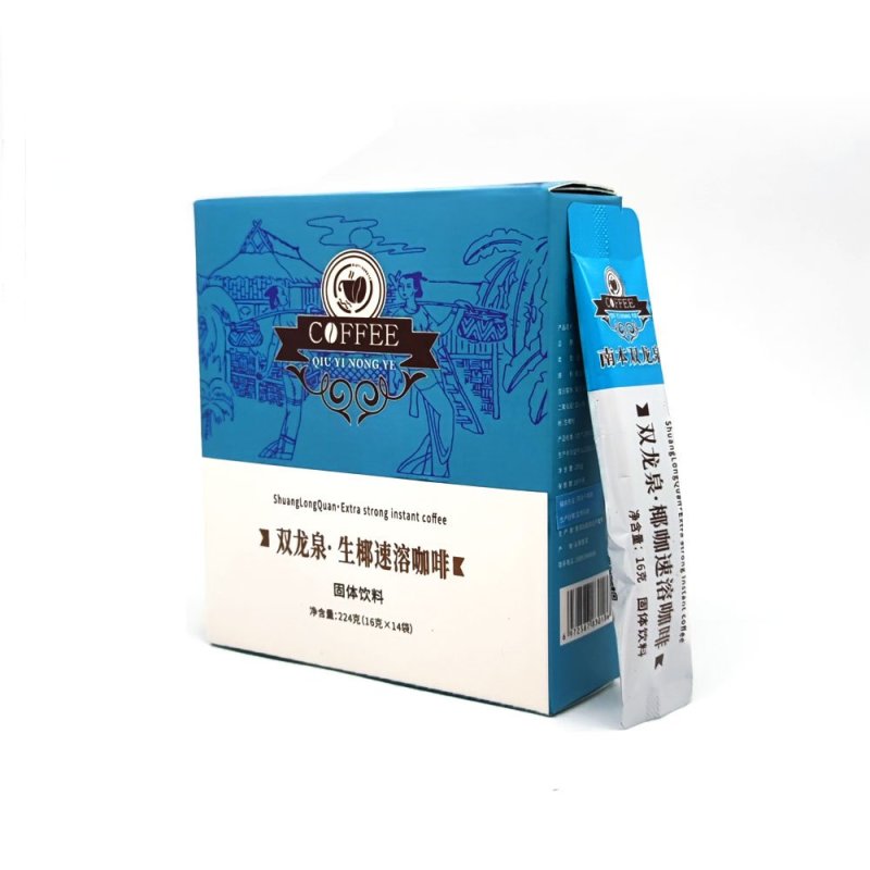 【咖啡】速溶咖啡三合一生椰速溶咖啡粉厂家直发量大从优