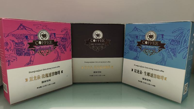 【热卖】咖啡速溶咖啡三合一玫瑰速溶咖啡粉全国发货