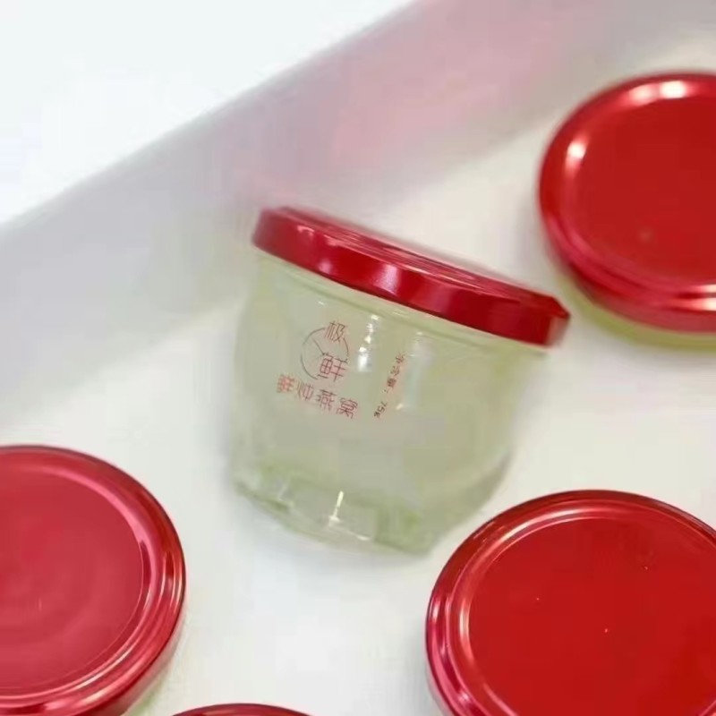 溯源码鲜炖燕窝,75g*6瓶一盒,开盖即食包邮速食
