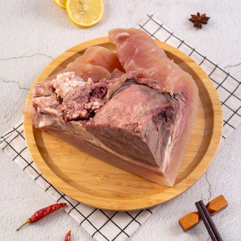牛头肉特惠精修即食牛脸新鲜带皮牛头肉饭店凉拌炒菜牛头肉