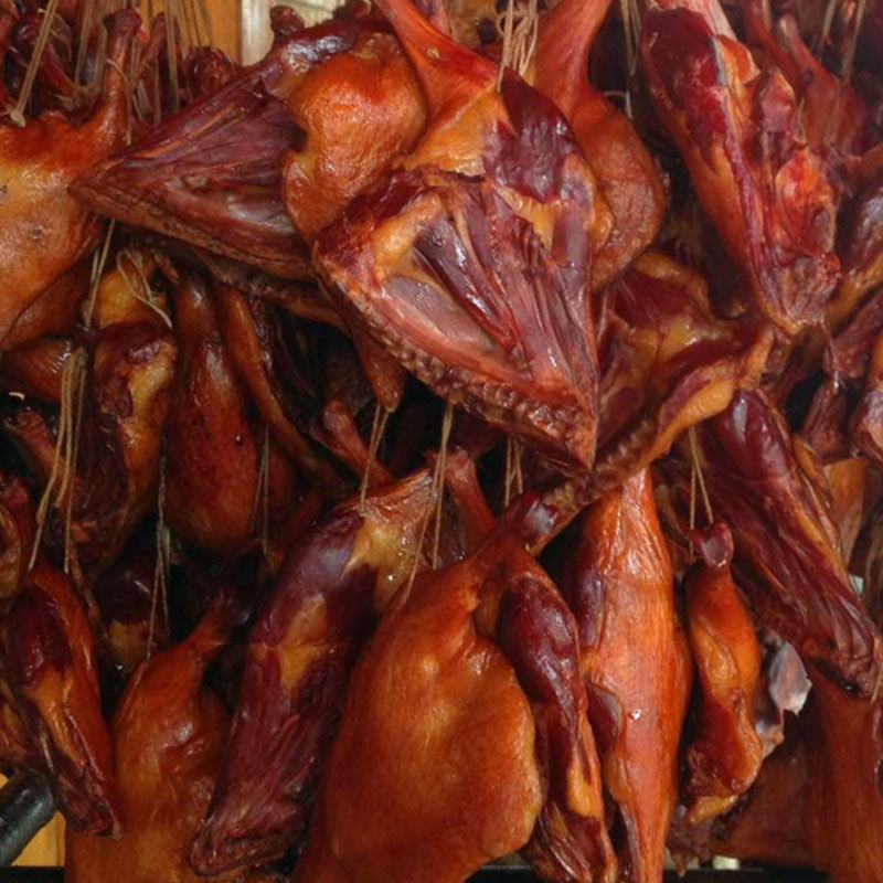 湖南腊肉烟熏腊鸭腿10斤装咸腊鸭肉烟熏鸭边腿