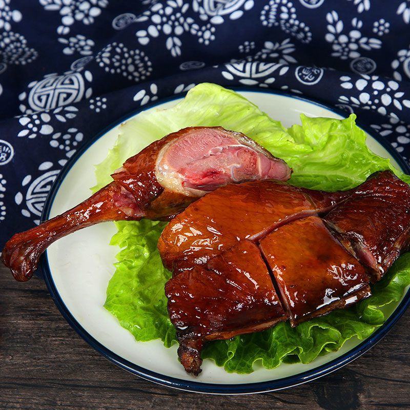 湖南腊肉烟熏腊鸭腿10斤装咸腊鸭肉烟熏鸭边腿