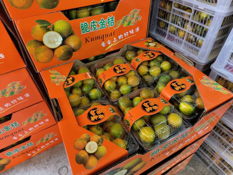 广西脆皮金桔，纯甜，化渣，口感好，风味佳！！