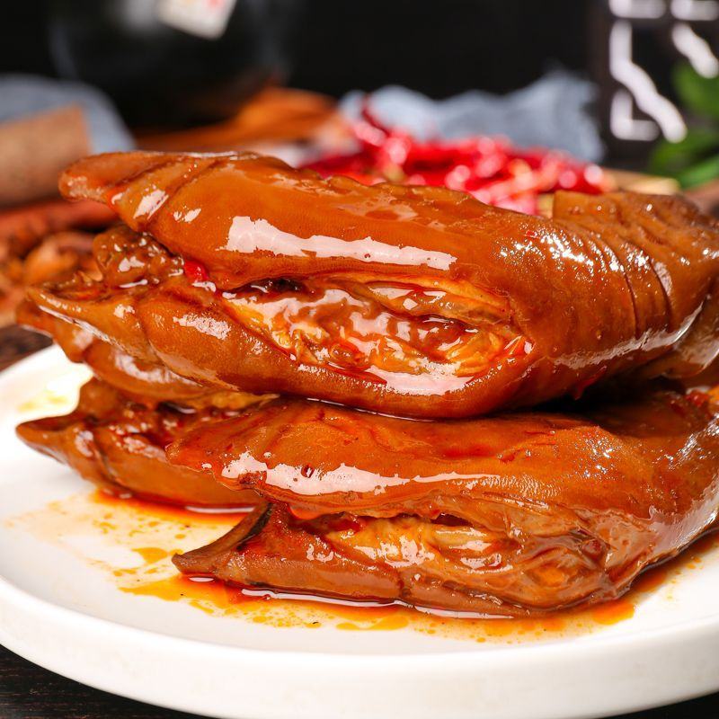 【现卤现卖】麻辣羊蹄熟食香辣羊脚卤羊蹄子网红新鲜零食