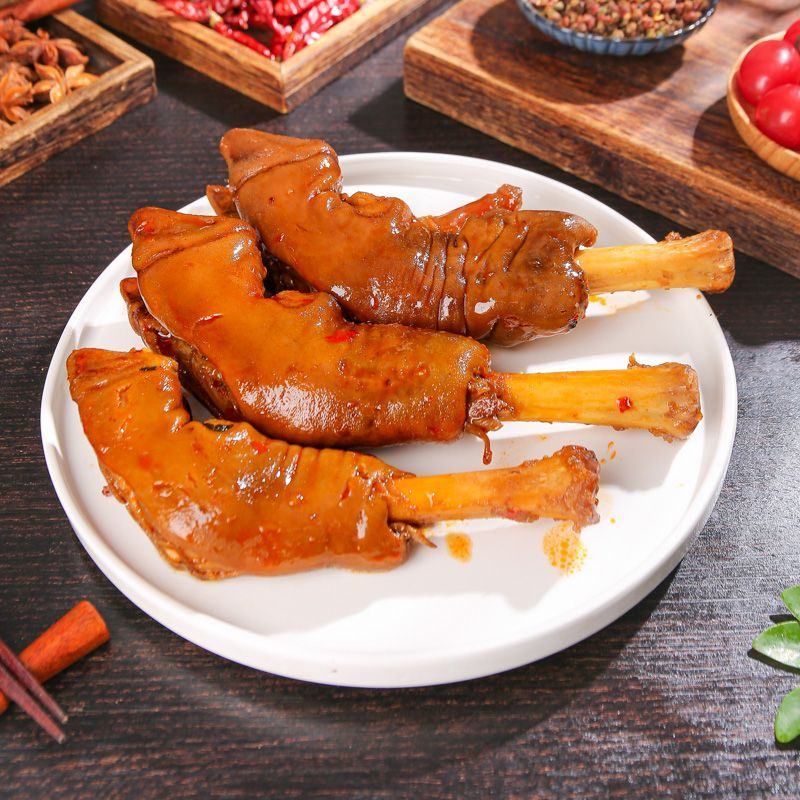 【现卤现卖】麻辣羊蹄熟食香辣羊脚卤羊蹄子网红新鲜零食