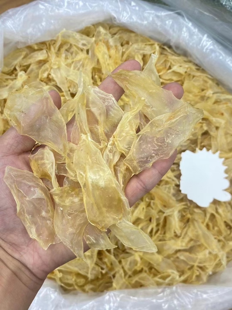 竹叶胶红鱼胶小米胶花胶干货鸡蛋胶酒店火锅店煲汤食材