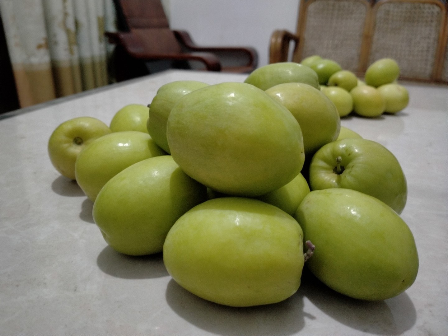 青脆枣特写展示