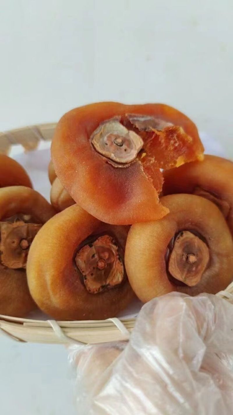 柿饼新货农家自制柿子饼圆饼天然新鲜软糯香甜量大价格从优