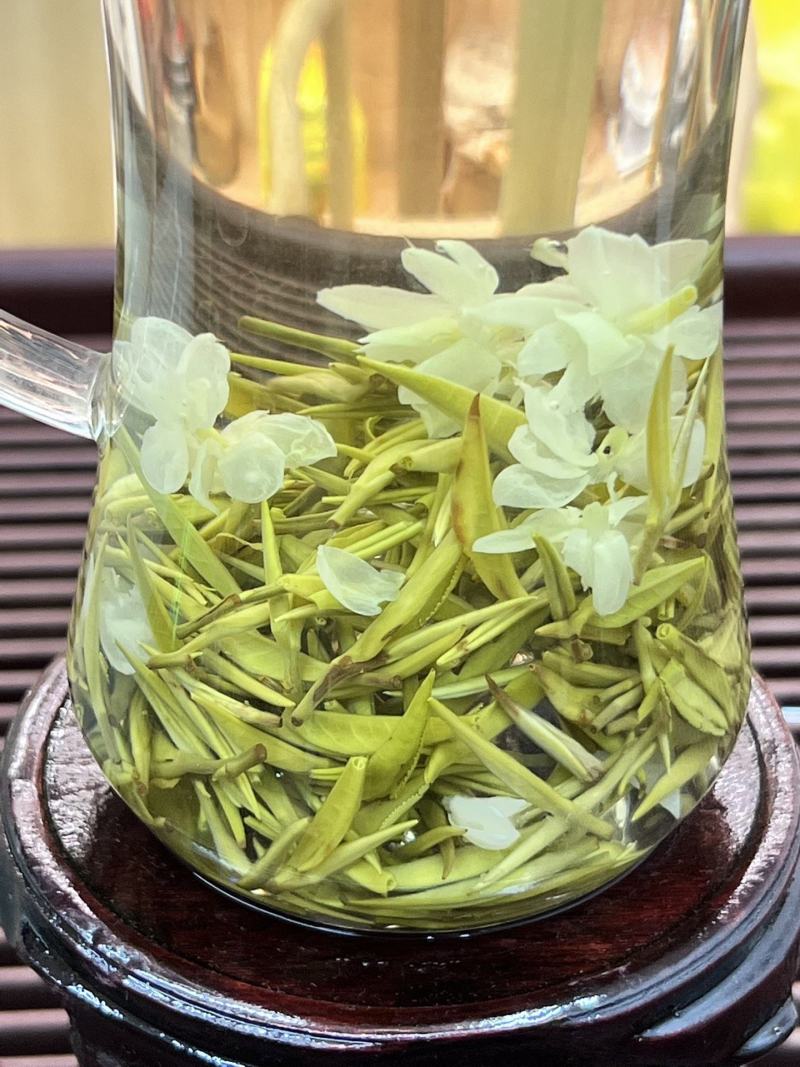 【茉莉针王】茉莉花茶浓香型新茶特级茉莉针王八窖一提