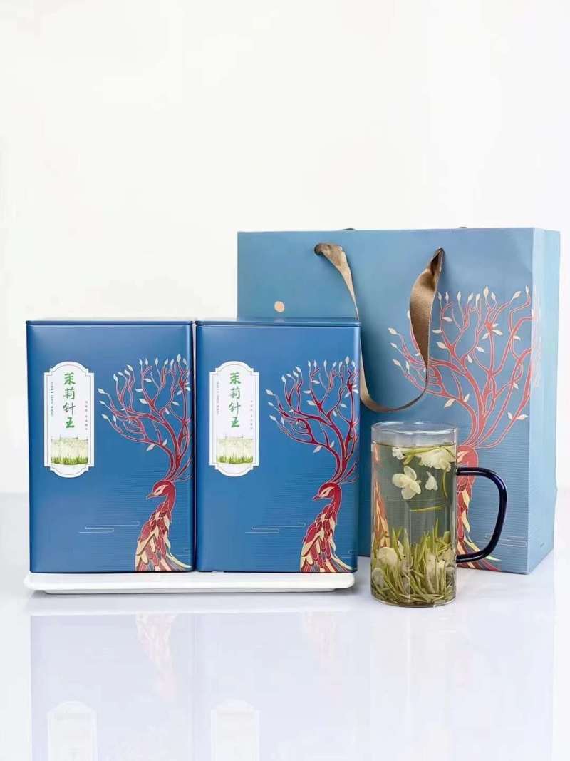 【茉莉针王】茉莉花茶浓香型新茶特级茉莉针王八窖一提