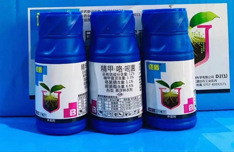 晓光春蕾11%精甲咯嘧菌迎盾茎基腐病烂根死苗根腐病灌根