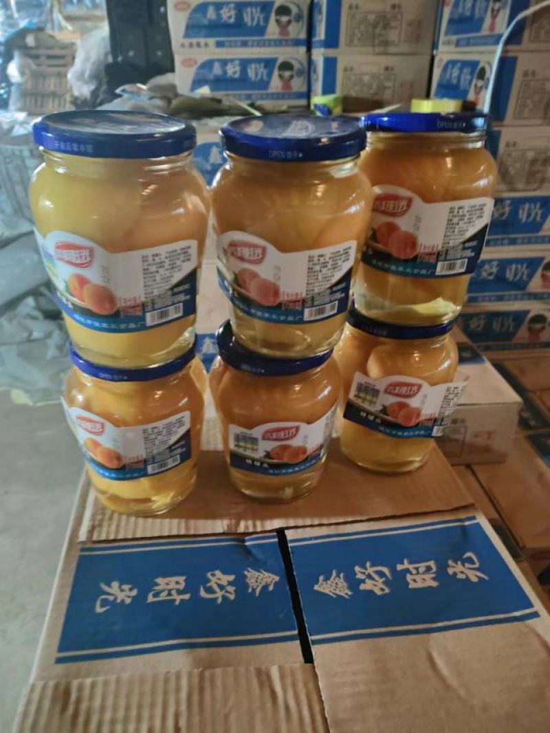 黄桃罐头有雪要的提前联系，货源紧俏