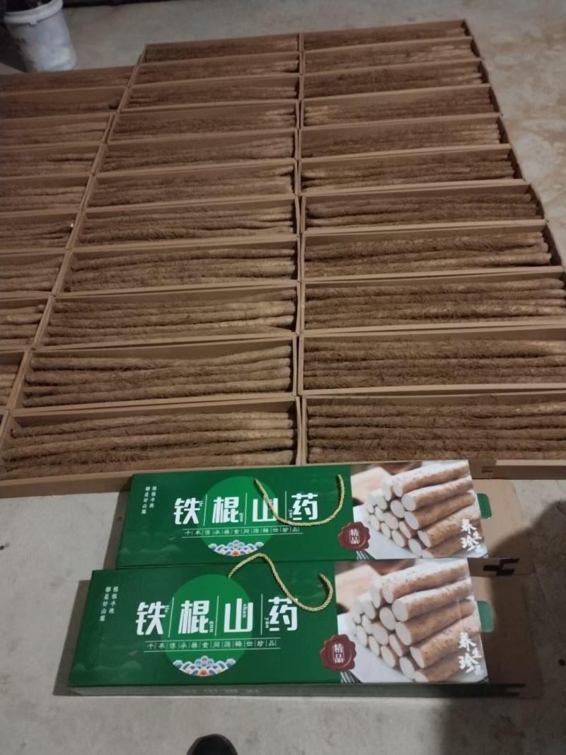 陕西铁棍山药品质保证诚信经营欢迎联系接商超市场电商